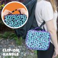 thumbnail image 3 of Insulated Durable Lunch Box Sleeve - Reusable Lunch Bag - Securely Cover Your Bento Box, Compatible with Bentgo, Kinsho, Yumbox (8"x10"x3") - Cheetah, 3 of 6