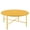 Gold, variant on NNYYS Patio Round Steel Patio Coffee Table, Weather Resistant Anti-Rust and Waterproof Indoor and Outdoor Large Side Table, for Garden Living Room Bedroom Balcony,Blue