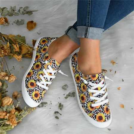 

HIBRO Women s Canvas Shoes Vulcanize Soft Ladies Autumn Loafers Flat Shoes Sneakers