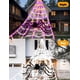 thumbnail image 5 of Luces decorativas de telarañas para Halloween LCHUANG, 250 LED, 5 of 7