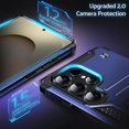 thumbnail image 2 of WWS-for Galaxy S25 Ultra Case with Stand, Military Grade Protective Phone Case with 360° Rotatable Metal Ring Kickstand [Support Magnet Mount] Compatible with Samsung Galaxy S25 Ultra, Blue, 2 of 4