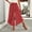 Red women high waisted capri pants a1, variant on Cagogo Women's High Waisted Wide Leg Capri Pants Flowy Polka Dot Boho Vacation Loose Trousers Casual Summer Travel Beach Outfits, Green M