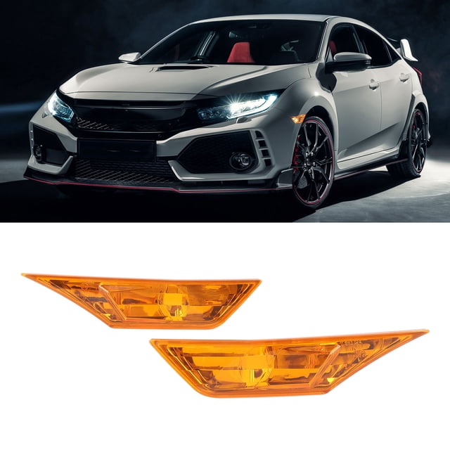 LED Side Marker Turn Signals Cover 34300 TE H01 Superior Brightness Output for Enhanced Safety