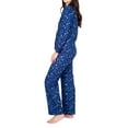thumbnail image 2 of Blis Women's and Women's Plus Sleep Long Sleeve Pajama Pant Set, 2 of 3