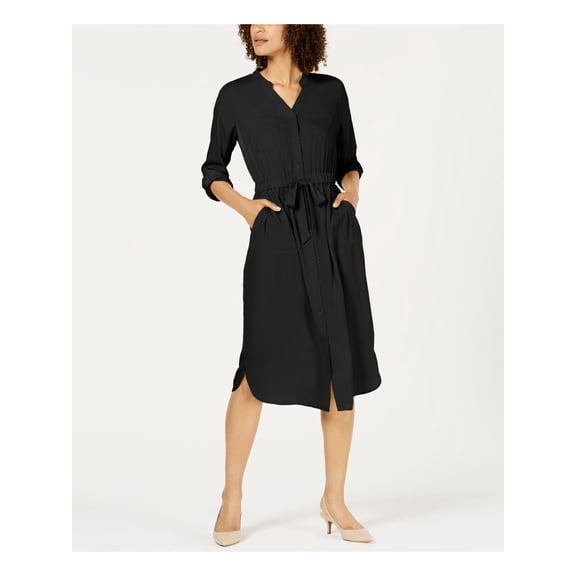 ALFANI $89 Womens New Black Evening Dress 8P Petites B B