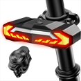 thumbnail image 1 of Luz Trasera Inteligente para Bicicleta con Señal de y Luz de Freno, Alarma Antirrobo para Bicicleta con Control Remoto, Luz Trasera para Bicicleta Resistente Al Agua IP65, 1 of 5