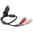thumbnail image 2 of Dsseng Car Audio For RCA To 13 Pin Cable AUX Audio Adapter Audio Video Adapter Cable Wire Cord Connector For Kenwood CD Player, 2 of 8