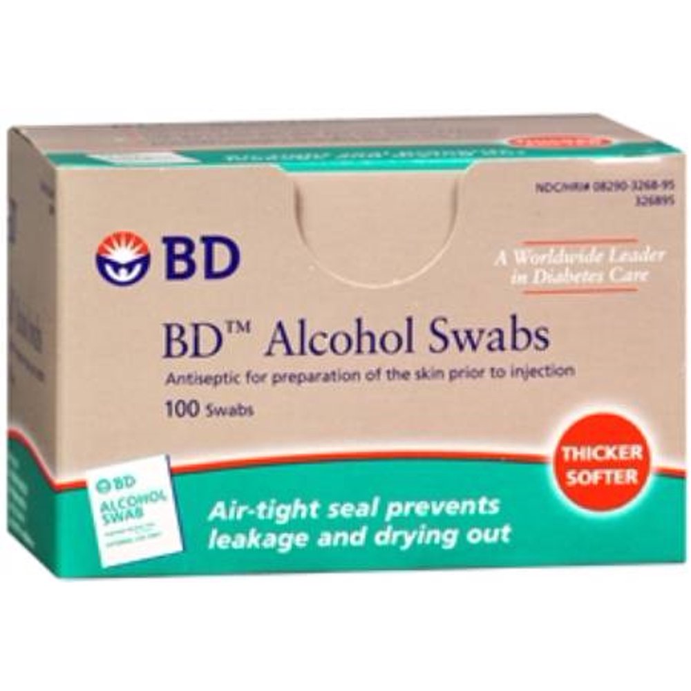 Alcohol Swabs Item Number 08290326895BX