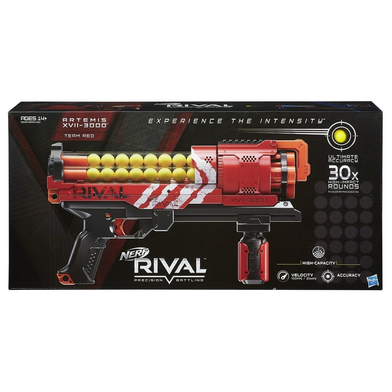 Nerf Rival Artemis XVII 3000 High-capacity Red Blaster