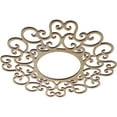 thumbnail image 2 of 20"OD x 7 5/8"ID x 3/8"T Reims Wood Fretwork Pierced Ceiling Medallion, Birch, 2 of 3