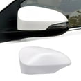 thumbnail image 3 of Replacement Left Wing Mirror Cap for Toyota for Yaris 2012 2020 Gloss Black, 3 of 5