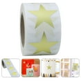 thumbnail image 4 of MasteelfCA 1 Roll of Star Sticker Students Reward Sticker Star Shaped Adhesive Sticker Stationery Label, 4 of 8