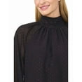 thumbnail image 3 of CeCe womens  Blouse, s, Black, 3 of 4