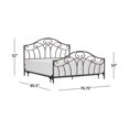 thumbnail image 5 of Hillsdale Meuble Josephine Métallique Brun Métal, 5 of 5