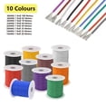 thumbnail image 5 of Cable electrónico de cobre estañado con aislamiento de PVC, 20 m a 100 m, 1007, 30 awg, 28 awg, 26 awg, 24 awg, 22 awg, 20 awg, 18 awg, 16 awg, 300 V, 5 of 5