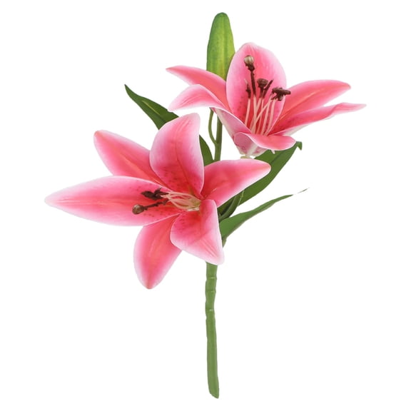 Artificial Flower Single Stem Realistic Fake Flowers for Indoor Outdoor Spring Home Garden Decoration