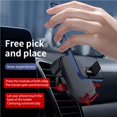 thumbnail image 2 of maskred Car Air Vent Mount Cell Phone Holder Gravity Bracket 360 Degree Rotation Phone Mount Holder, 2 of 6