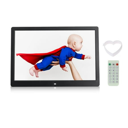 - Andoer 15.6 Inch 1080P LED Digital Photo Picture Frame High Resolution 1920*1080 Advertising Machine MP3 MP4 Movie Picture Player Electronic Clock /Alarm Clock/ Calendar Functions