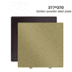 thumbnail image 2 of Accesorios para impresora 3D Ender-5 Plus 377 x 370 mm Placa de acero con polvo PEI dorado y pasta magnética, 2 of 3