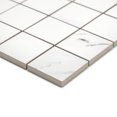 thumbnail image 7 of The Tile Life Cheyenne White Polished Porcelain Grid Mosaic Floor & Wall Tile, 12 x 12 in, 8-Piece, 7 of 7