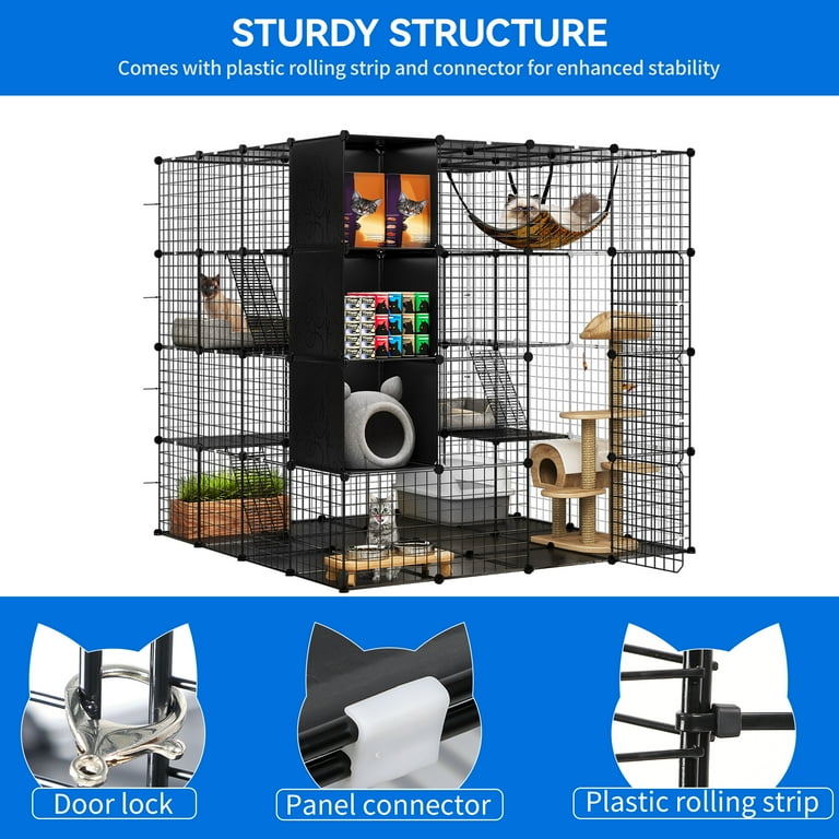 Large cat playpen hotsell