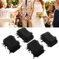 thumbnail image 1 of 200pcs Little Organza Bags, 4x6 Inch Mesh Jewelry Candy Gift Bags Drawstring Pouches For Wedding Party Decorations Crafts, 1 of 8