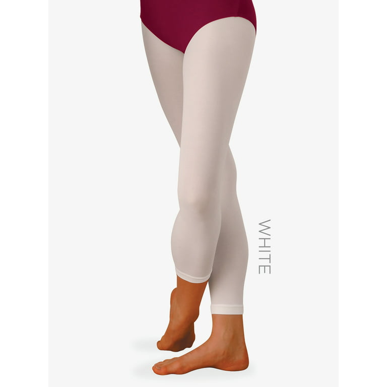 Women's Footless Plus Size Dance Tights 
