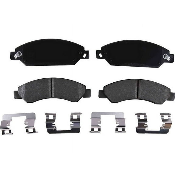 Front Brake Pad Set - Compatible with 2007 Chevy Tahoe