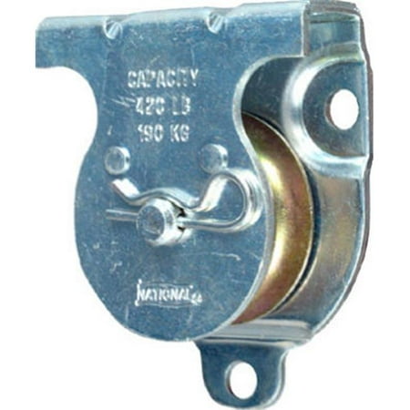 Pulley Wall Ceiling Mount Zinc 1 1 2 In