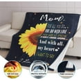 thumbnail image 4 of Yibo Gifts for Mom Blanket Flannel Soft and Comfortable Anti-static Bed Sofa Blanket, 4 of 6