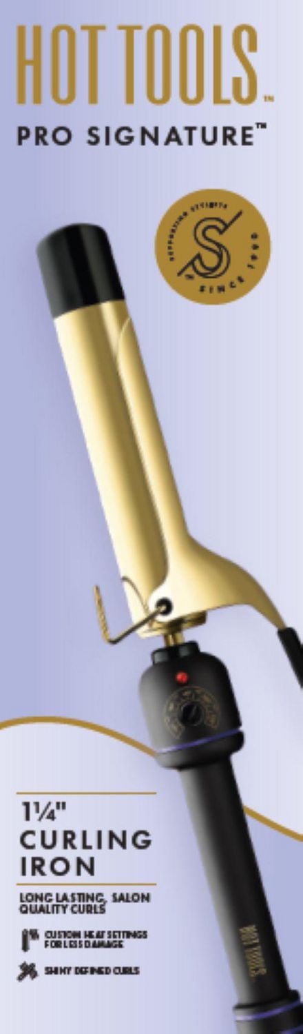 HOT TOOLS Pro Signature 1" Gold Curling Iron/Wand