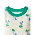 thumbnail image 2 of Wonder Nation Toddler Boys Printed Tee & Shorts, 2-Piece Cotton Pajama Set, Sizes 12M-5T, 2 of 3