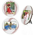 thumbnail image 5 of Set of 2 Baseball Soccer Themed Picture Frames Tabletop Sports Display Photo Holders Decoration for Home and Office, 5 of 8