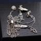 thumbnail image 4 of Broche de águila plateada para hombre, alfiler de solapa, cadenas colgantes para , ropa de , adorno de ropa, accesorio elegante para Sunnimix Cadena para colgar insignias, 4 of 8