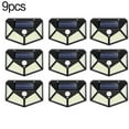 thumbnail image 1 of 100 LED Solar Wall Lights 1/2/4Pcs Outdoor Solar Lamp PIR Motion Sensor Solar Powered Sunlight Street Light for Garden Light, 1 of 7