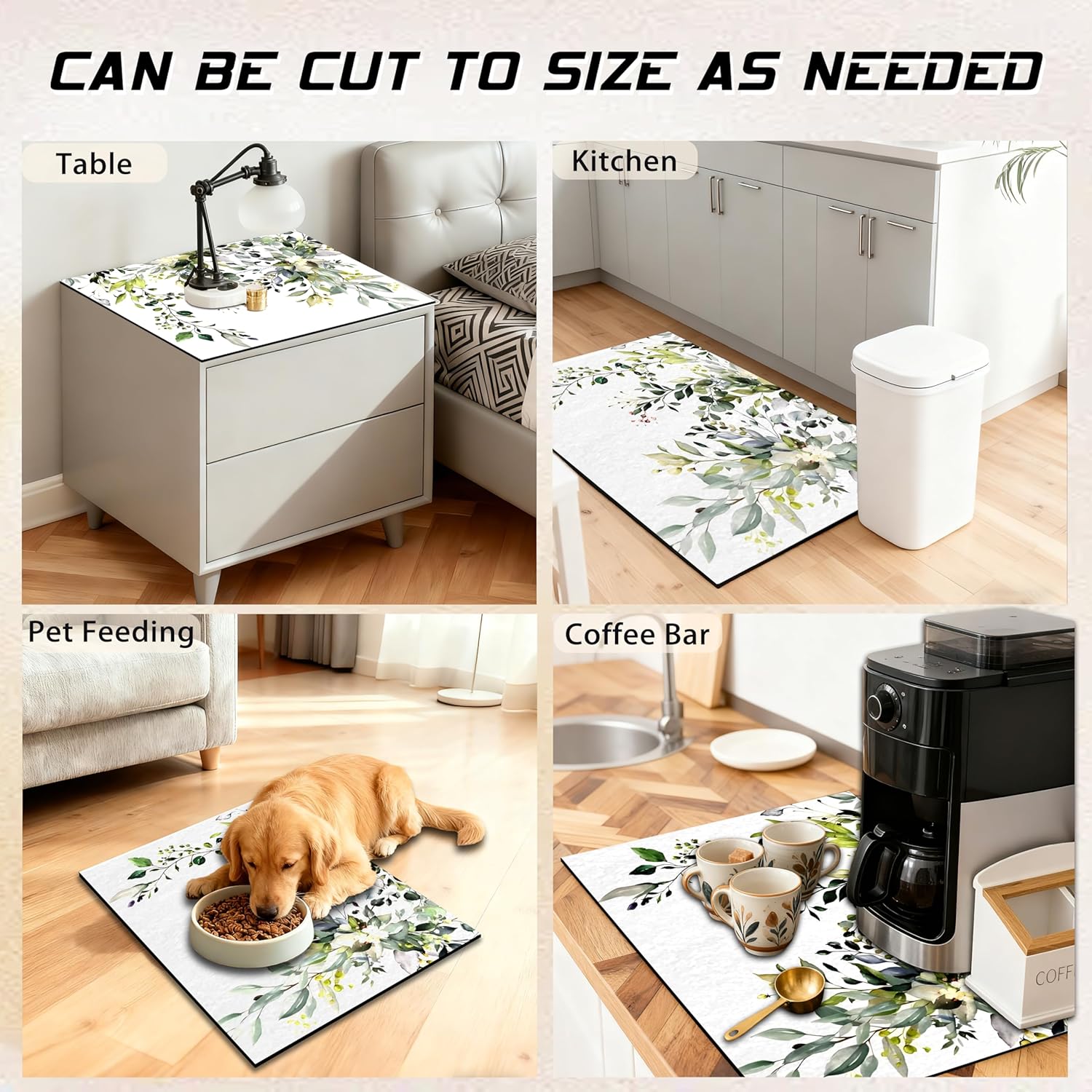 Washer and Dryer Covers for the Top 23.6" X 19.7", Washer and Dryer Top Protector Mat, Non Slip Washing Machine Dust Cover Pad for Laundry Room Kitchen Home Decor