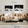 thumbnail image 4 of Elephant Stock Houston Skyline Bw Wall Art - Horizontal Canvas Wall Art - Living Room Wall Decor - City Canvas - Black And White Decor - 39" x 26", 4 of 8