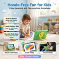 thumbnail image 4 of BESTSKI 7 Inch Kids Tablet with Case for Toddler, 24GB RAM+128GB ROM, IPS HD Screen, Ukidoz Pre-install, Green, 4 of 8
