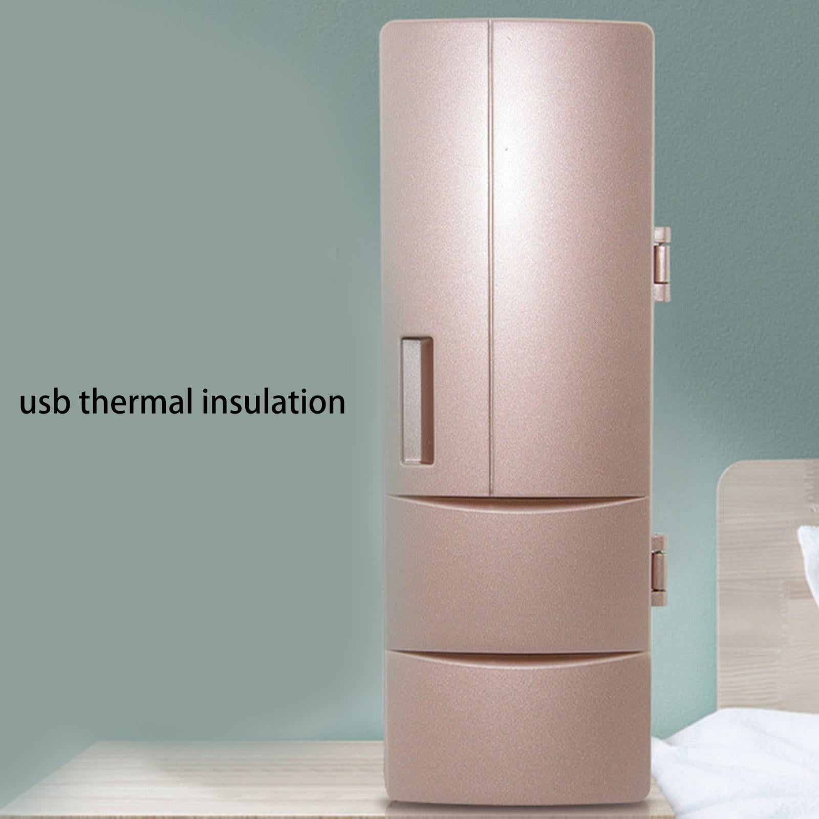 USB Electric Fridge Small Drink Cans / Warmer Freezer Beverage Refrigerator for Computer Laptop