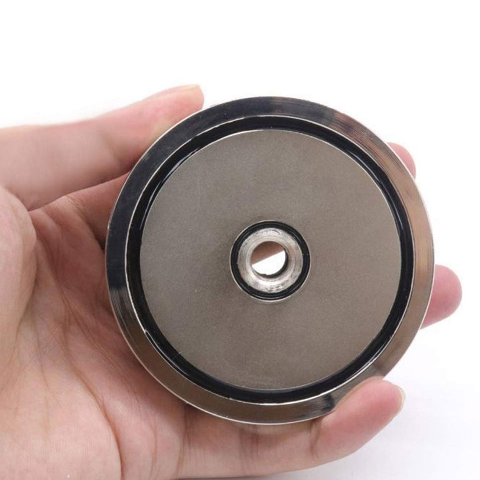 Spencer Double Sided Neodymium Fishing Magnet Upto 700 LBS Pulling Force Rare Earth Magnet for Retrieving in River and Magnetic Fish