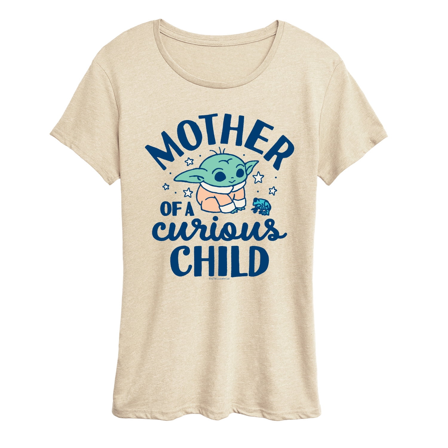 The Mandalorian - Mother of Curious Child - Women's Short Sleeve Graphic T-Shirt