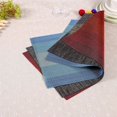 thumbnail image 2 of ZHAOCHENG Juego de 4 manteles individuales, manteles individuales de vinilo, manteles individuales plegables, resistentes al calor, resistentes a las manchas, lavables y lavables, para decoración de m, 2 of 5