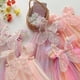 thumbnail image 2 of Vestido de niña de malla con alas de arcoíris y mangas voladoras, vestido de princesa para bebé de verano, falda con entretela, 2 of 6