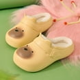 thumbnail image 2 of Women and Men Fur Lined Clogs Memory Foam Warm Fuzzy Slippers Winter Waterproof Indoor Outdoor Slipper, 2 of 12