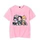 thumbnail image 3 of Camiseta divertida de Anime para hombre y mujer, camisa de manga corta con estampado de dibujos animados de Hashibira Inosuke Kamado Tanjirou Agatsuma Zenitsu, fresca de verano, 3 of 5