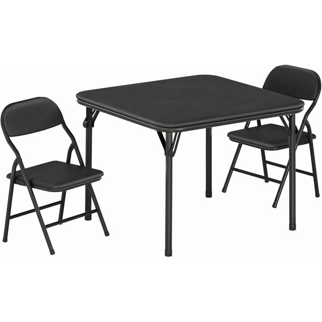 3-piece para niños' folding mesa y chair set para toddlers - ideal para para dining room, daycare, y classroom