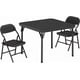 thumbnail image 1 of 3-piece para niños' folding mesa y chair set para toddlers - ideal para para dining room, daycare, y classroom, 1 of 8