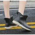 thumbnail image 5 of Wowen Rain Boots Slip On Antislip Rubber Waterproof Ankle Boots Rain Shoes, 5 of 10