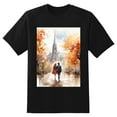 thumbnail image 2 of Plus Size Shirt for Women Black Tops for Women Short Sleeves Shirt for Women Colorful Wedding T Shirt Oversized Shirt for Women S, 2 of 5
