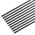 thumbnail image 1 of Uxcell 10-Pack Varillas de Fibra de Carbono, Longitud de 300mm Diámetro de 2mm Varilla Sólida de Fibra de Carbono Mate, 1 of 7
